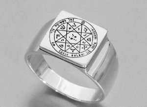 Ring with King Solomon's seal