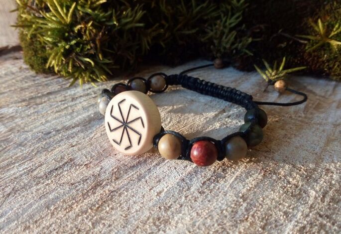 rune bracelet as an amulet of fortune