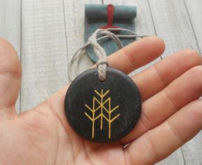 The amulet helps to protect yourself and your family from danger. 
