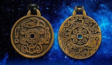 An imperial amulet for much luck and well -being